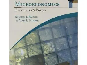Microeconomics textbook cover, Principles & Policy