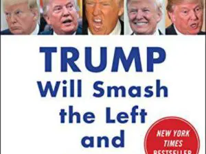 Political book cover promising to smash the left