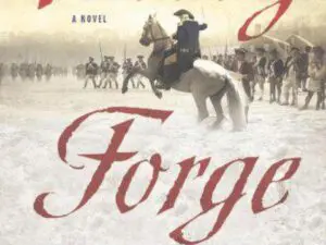 Book cover: general on horseback at Valley Forge
