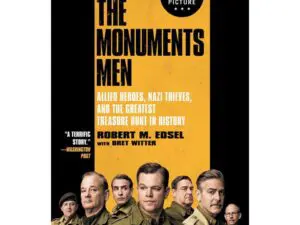The Monuments Men movie poster with soldiers