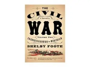Vintage book cover: The Civil War narrative