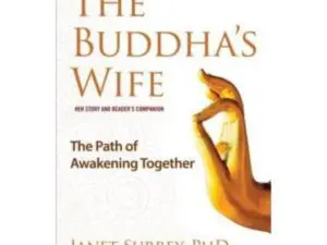 The Buddha's Wife book cover with golden hand