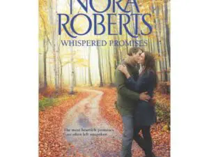 Couple embracing on autumn forest book cover