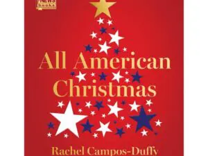 All American Christmas book cover with stars