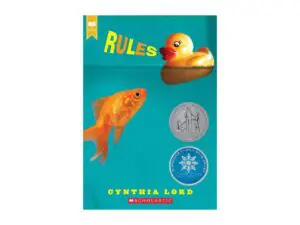 Rules book cover with goldfish and rubber duck