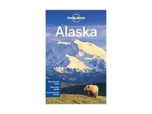 Lonely Planet Alaska guidebook cover with bear