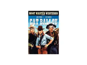 Vintage Cat Ballou Western film poster