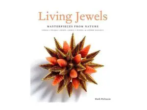 Living Jewels book cover with spiky shells
