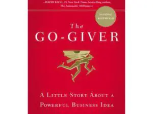 Red book cover: The Go-Giver