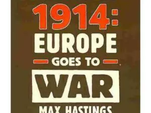 Book cover: Catastrophe 1914 Europe goes to war