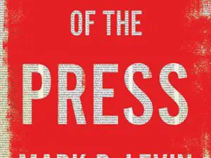 Red book cover with large "PRESS" text