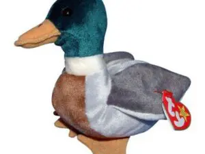 Ty Beanie Baby mallard plush duck