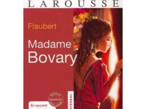 Madame Bovary book cover, woman in red dress