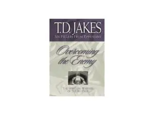 Spiritual warfare book cover "Overcoming the Enemy