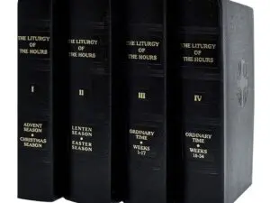 Four volumes of the Liturgy of the Hours