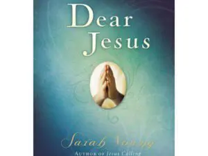 Dear Jesus book cover with praying hands