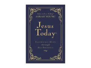 Jesus Today book cover by Sarah Young