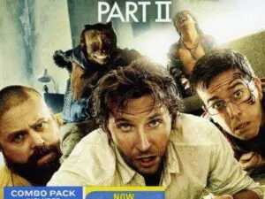 Hangover Part II poster: three men and monkey