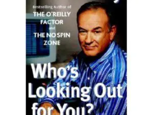 Smiling man in striped shirt on book cover
