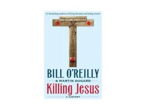 Killing Jesus book cover with wooden cross