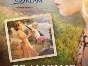 Book cover: woman profile, child swinging