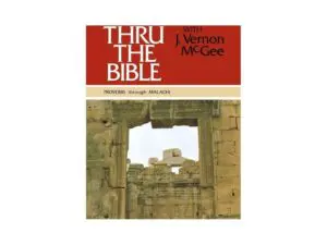 Thru The Bible cover showing ancient ruins