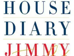 Book cover: White House Diary, red signature