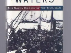 Divided Waters book cover showing Civil War sailors