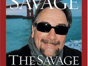 Smiling man wearing sunglasses on book cover