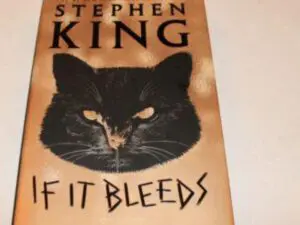 Stephen King If It Bleeds cover with cat