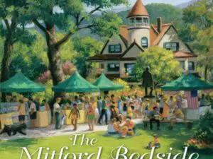 Village fair outside a large countryside house
