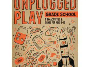 Unplugged Play grade-school activity book cover