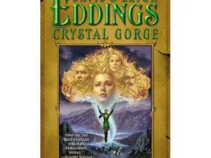 Crystal Gorge fantasy novel cover by Eddings