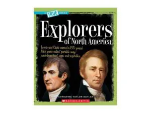 Explorers of North America book cover