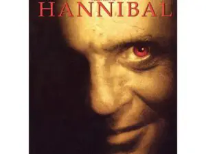 Hannibal movie poster close-up sinister face