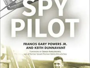 Spy Pilot book cover with pilot and plane