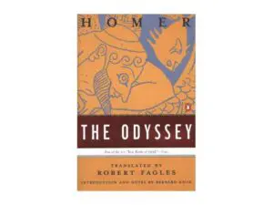 The Odyssey book cover, Robert Fagles translation