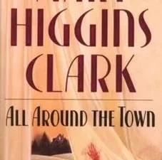 A book cover with the title of all around the town.