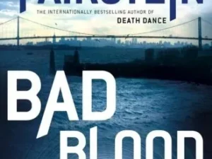 A book cover with the title of bad blood.