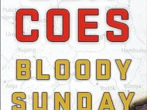 A book cover with the title of ben coes bloody sunday.