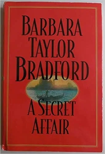 A book cover with the title of a secret affair.