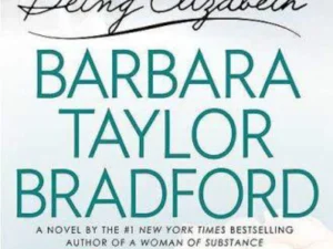 A book cover with the title being elizabeth by barbara taylor bradford.