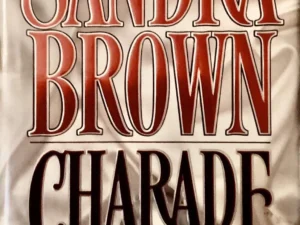 A book cover with the title of " charade ".