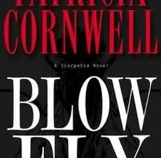 A book cover with the title of blow fly.