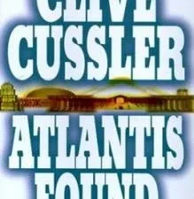 A book cover with the title of an atlantis found.