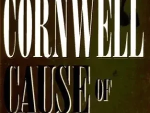 A book cover with the title of " patricia cornwell cause of death ".