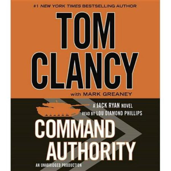 Command Authority by Tom Clancy with Mark Greaney (14 Disc Audiobook)