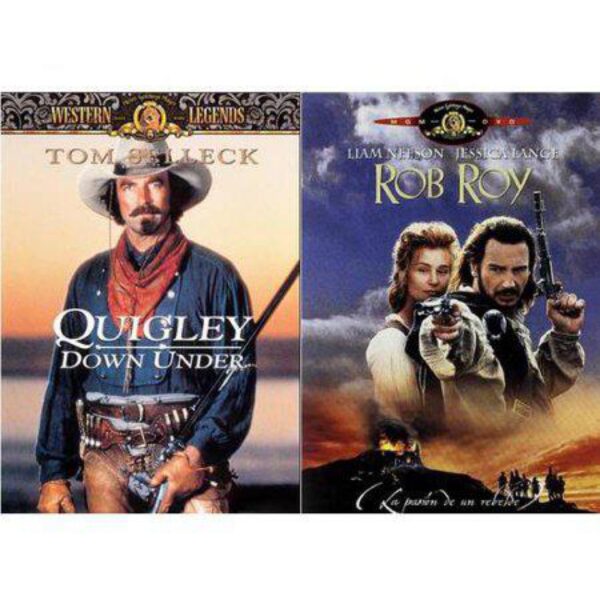 Rob Roy and Quigley Down Under (2 Disc DVD Set)