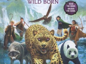Book cover: children with leopard, wolf, panda