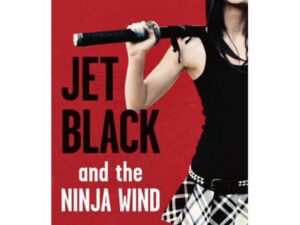 Jet Black book cover, woman holding sword